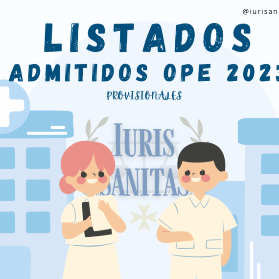 LISTAS ADMITIDOS OPE SERIS 2023